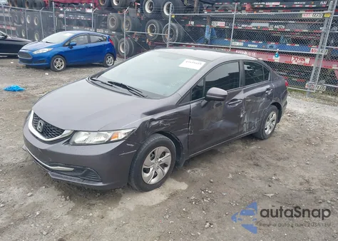 2015 Honda Civic Lx from USA, damaged, VIN 19XFB2F58FE107266